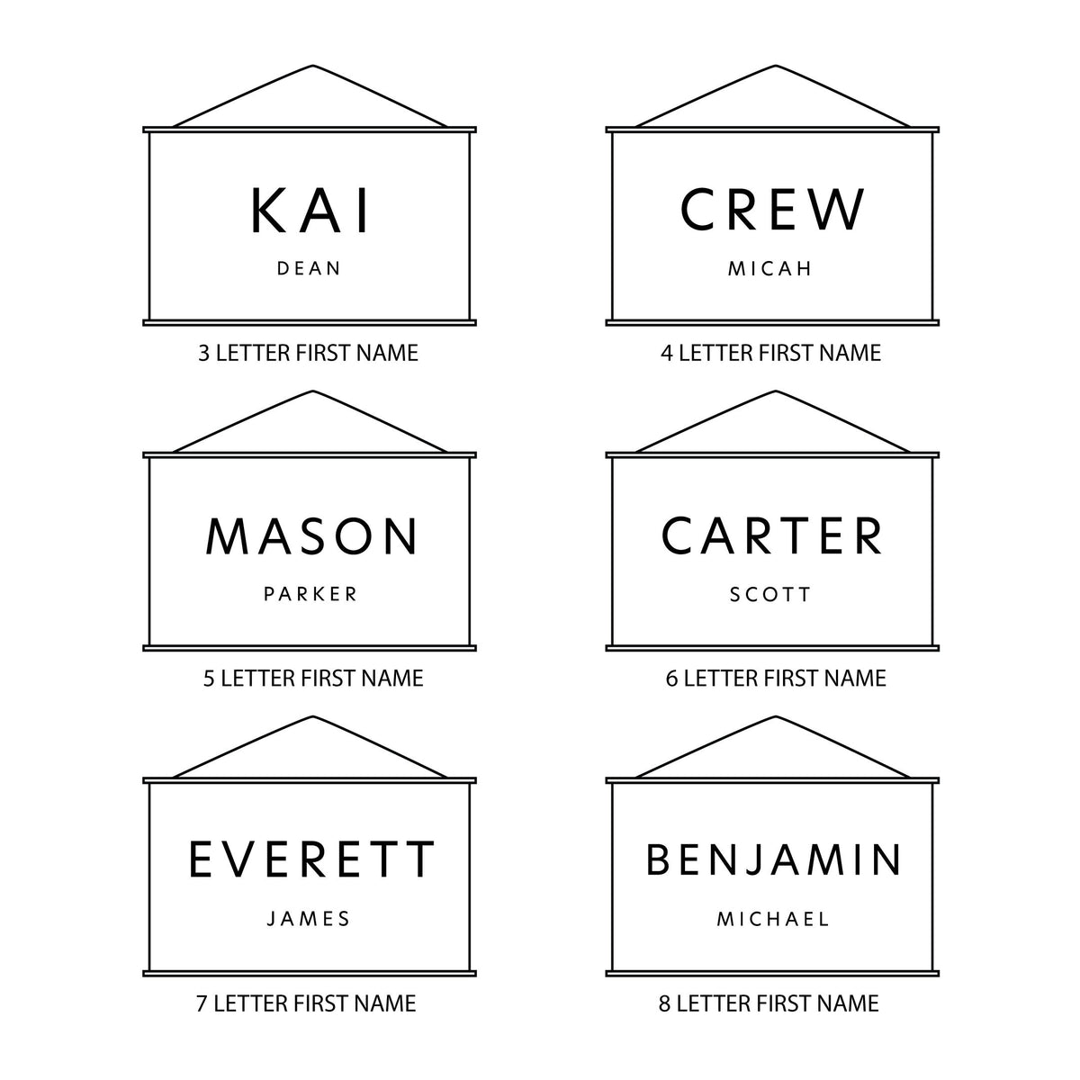 Personalized Baby Name | Carter Scott