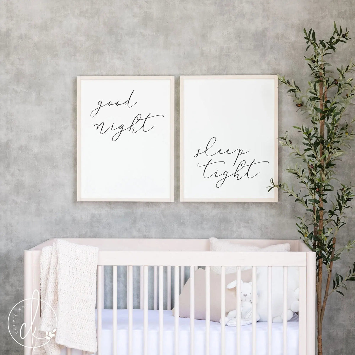 nursery wall decor | good night, sleep tight signs | nursery signs | wood sign for crib | crib signs | sign above crib | nursery wall art