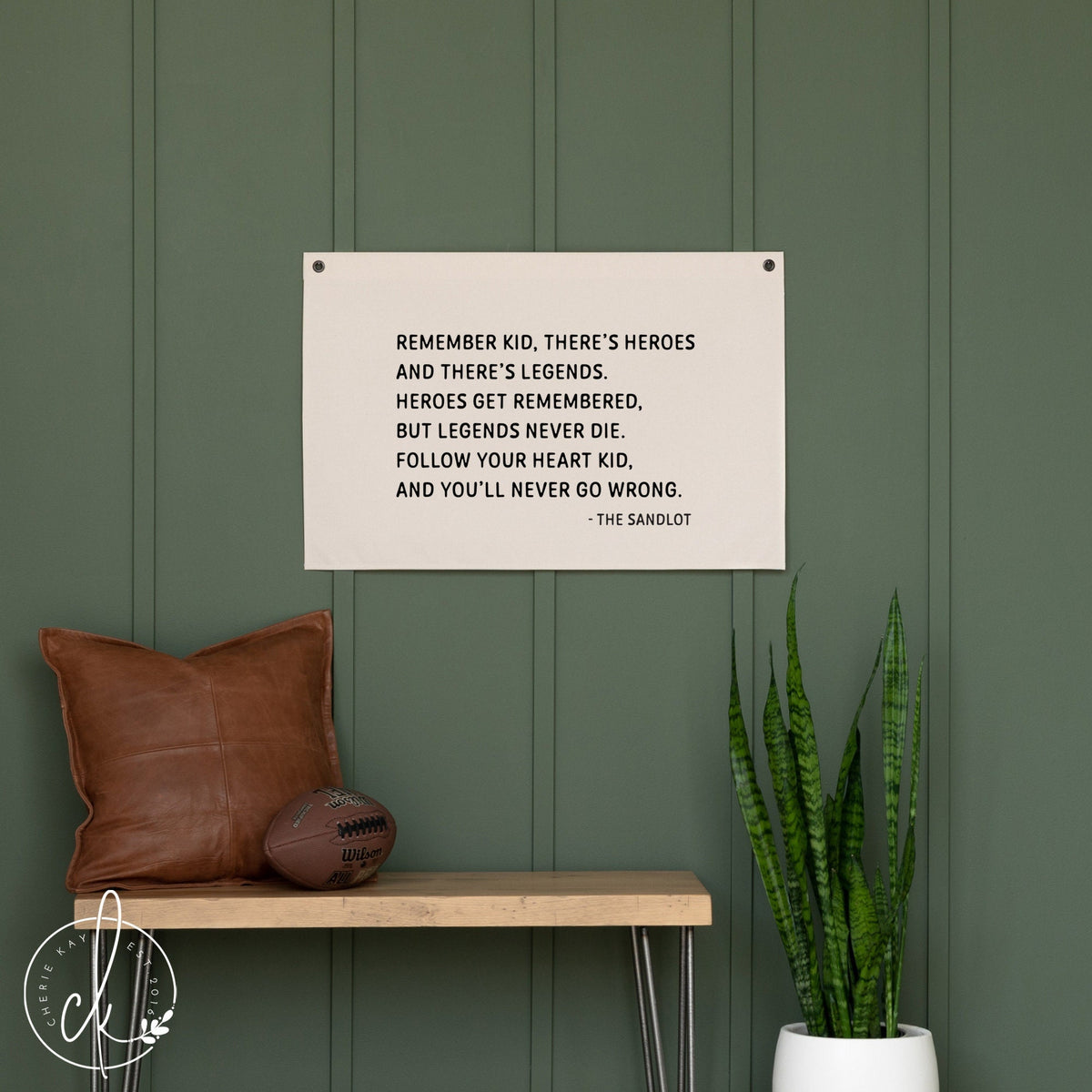 Remember Kid, There&amp;#39;s Heroes And There&amp;#39;s Legends. Heroes Get Remembered, But Legends Never Die. Follow Your Heart Kid, And You&amp;#39;ll Never Go Wrong | Canvas Art | Boy Room Wall Decor
