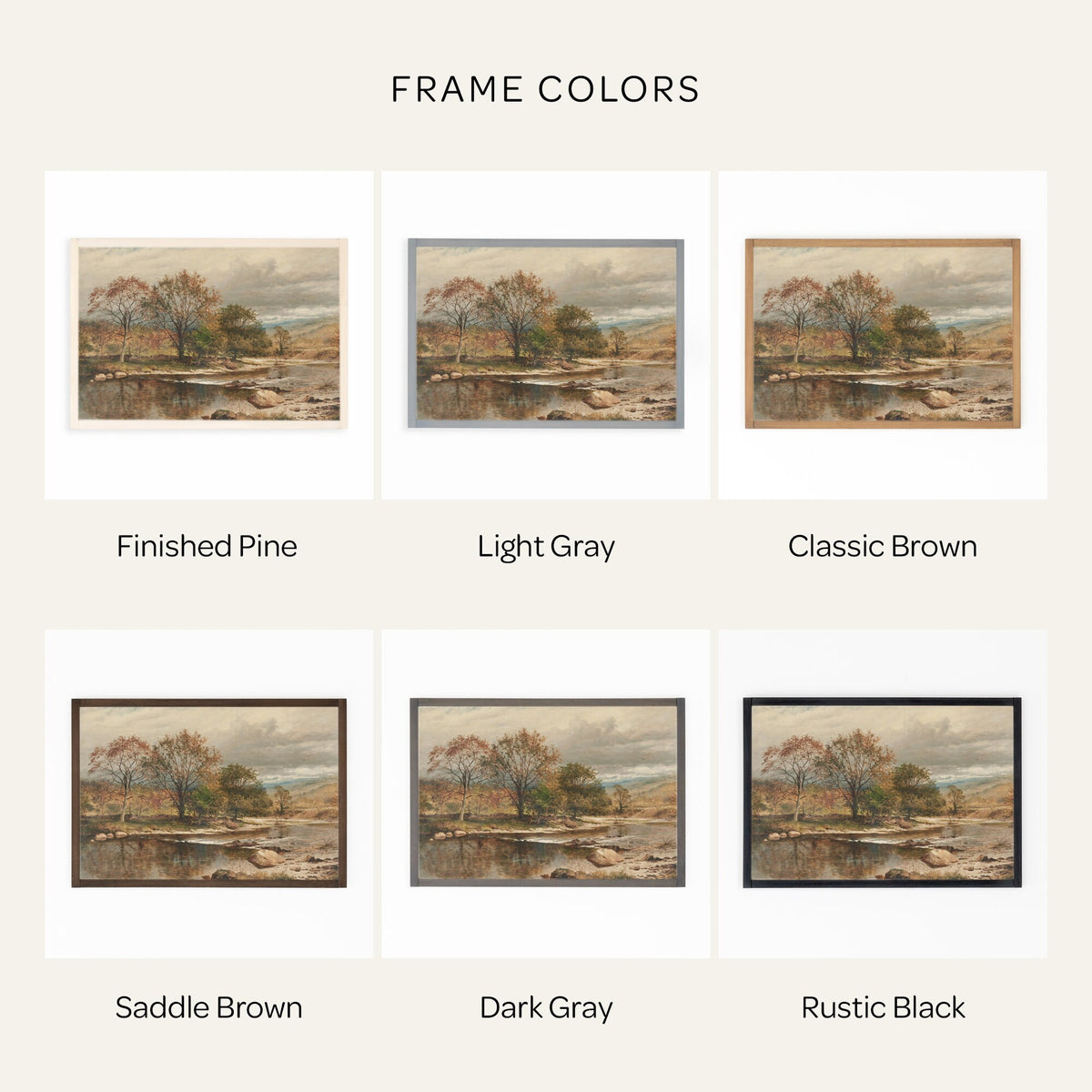 Fall Landscape Painting | W69