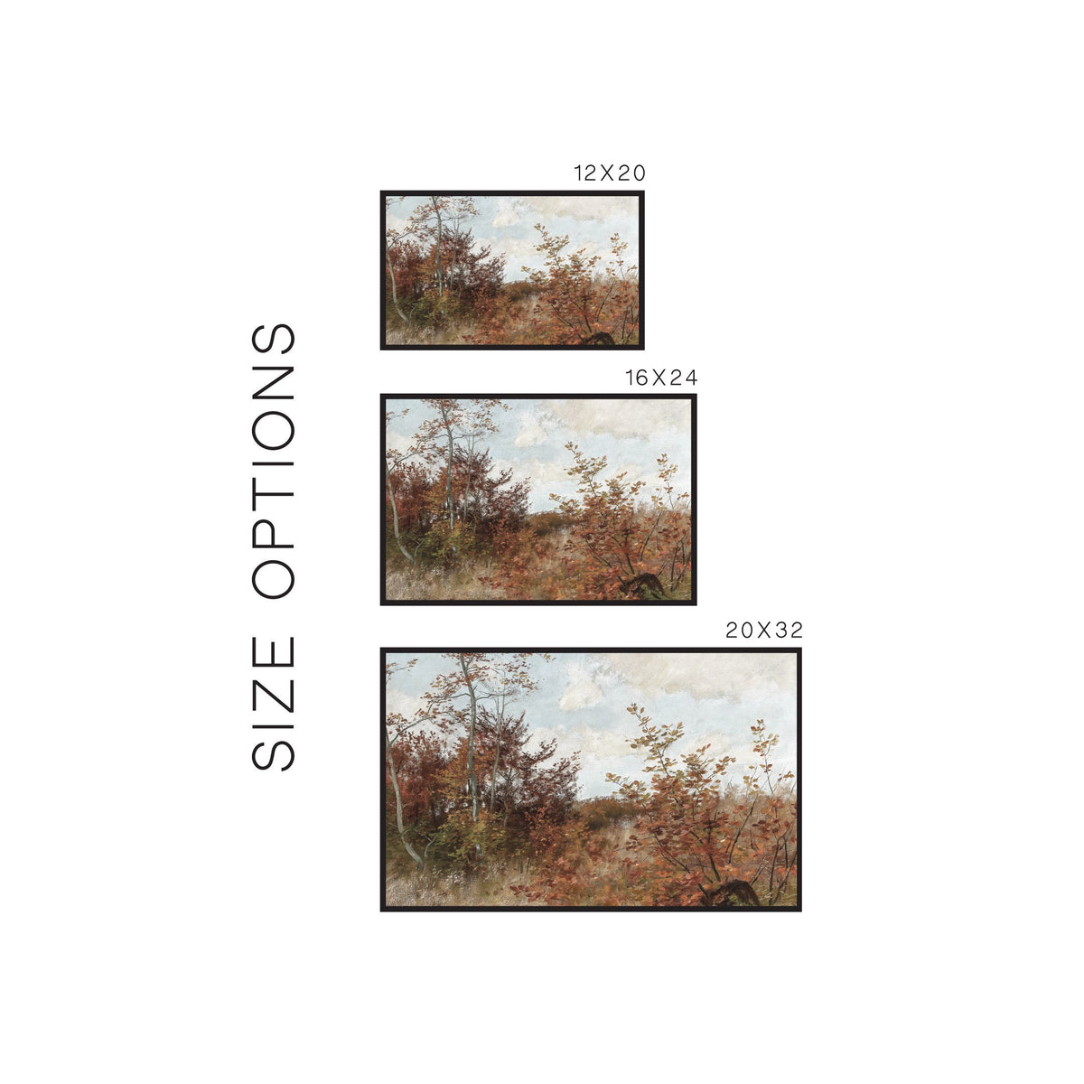 Autumn Landscape Painting | W73