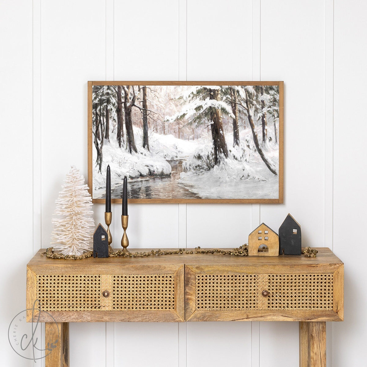 Winter Forest Painting | W75