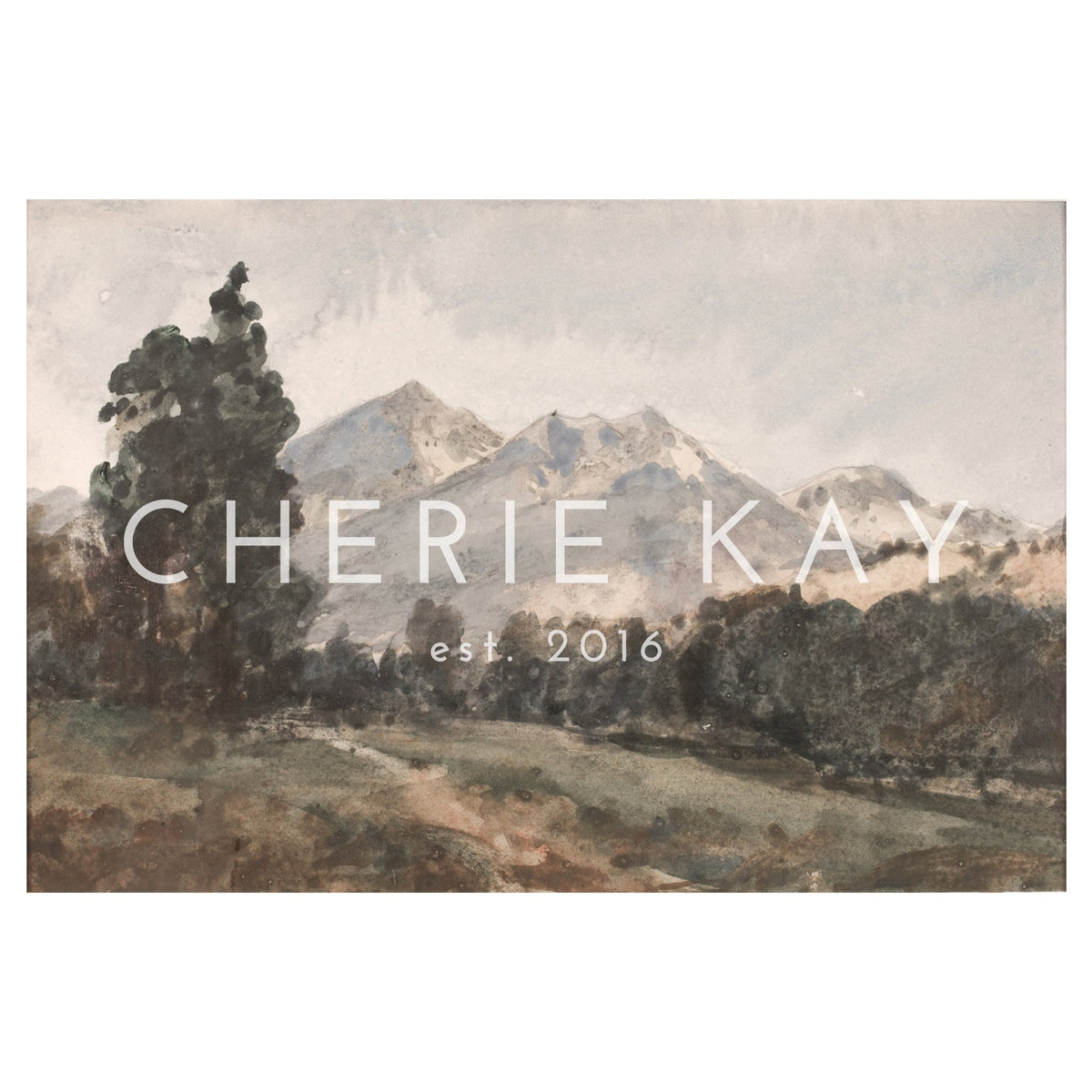 Mountain Landscape Painting | W38