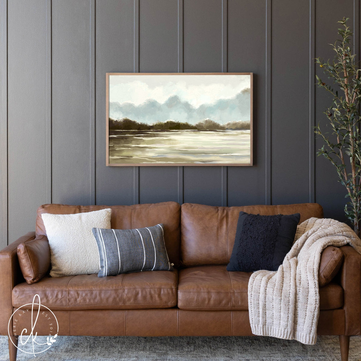 Serenity Lake Landscape | W13